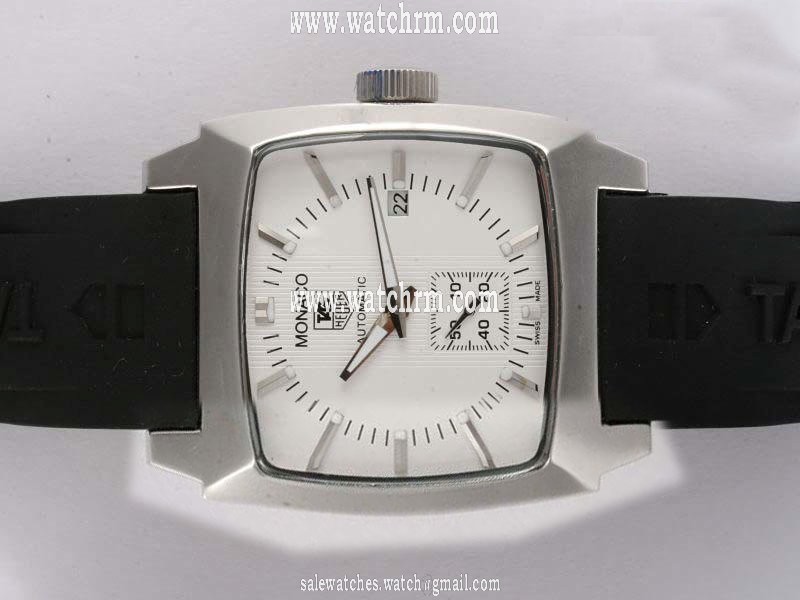 TAG Heuer Monaco Monaco Sixty Nine Rectangle Stainless Steel Case Mens Watch
