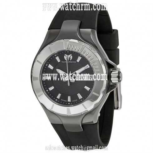 Technomarine Black Dial Ceramic Unisex Watch 110026