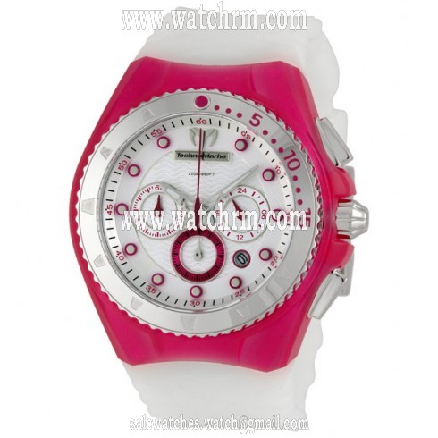 Technomarine Cruise Beach Chrono Pink And White Watch 109012