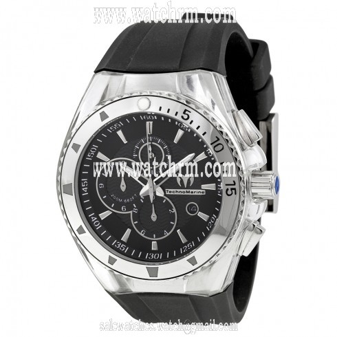 Technomarine Cruise Black Dial Chronograph Men's Watch 110048