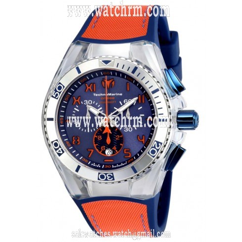 Technomarine Cruise California Blue Dial Chronograph Men's Watch 115012