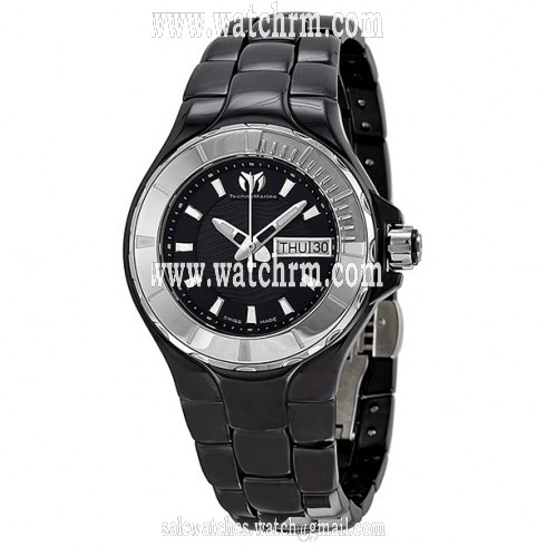 Technomarine Cruise Ceramic Black Dial Unisex Watch 110026C