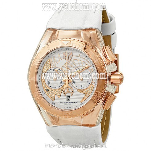 Technomarine Cruise Dream Fortune Fish Chronograph Rose Gold PVD Unisex Watch 112022