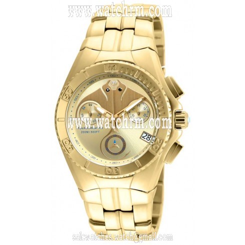 Technomarine Cruise Dream Gold Dial Gold-plated Men's Watch 115096