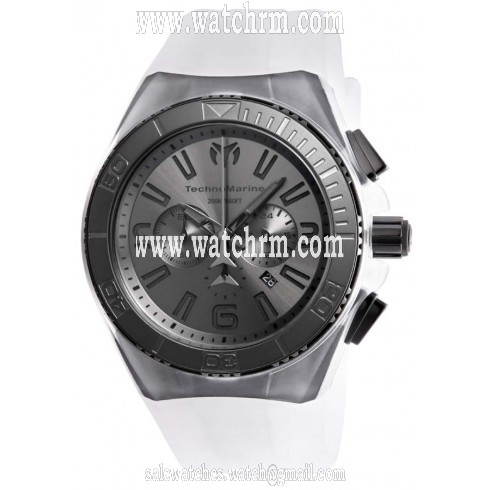 Technomarine Cruise Night Vision Black Dial Black Silicone Men's Watch 115059