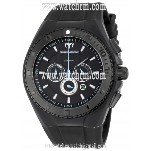 Technomarine Cruise Night Vision Chrono Black And Mint Watch 109048