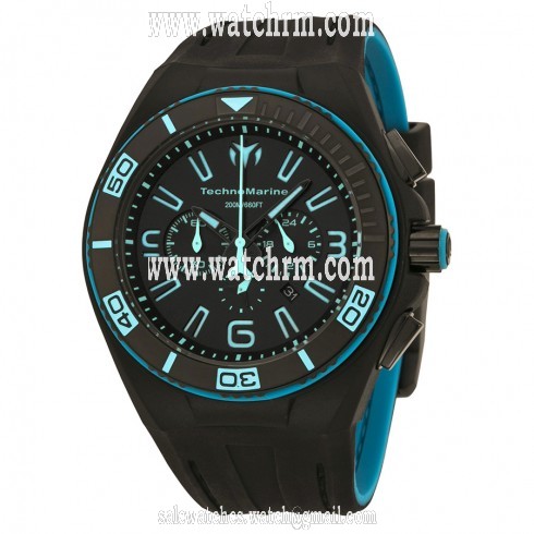 Technomarine Cruise Night Vision II Chronograph Black PVD Men's Watch 112003