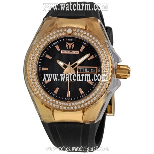 Technomarine Cruise Original Star Black Dial Ladies Watch 110040