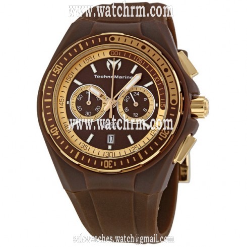 Technomarine Cruise Sport Brown Dial Chronograph Men's Watch 110063