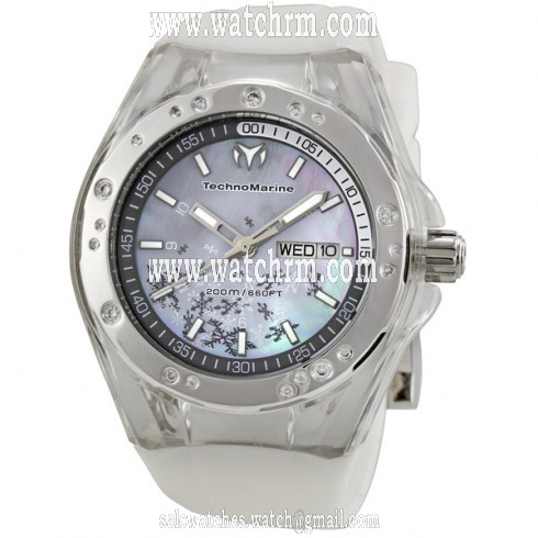 Technomarine Cruise Sport Snow Mother of Pearl Dial Unisex Watch 110064