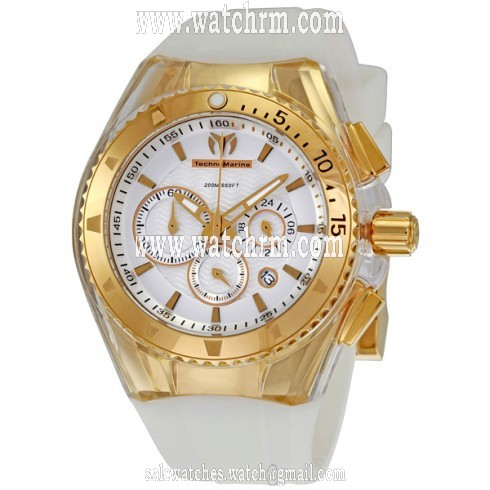 Technomarine Cruise Star Silver Dial Chronograph Unisex Watch 110047