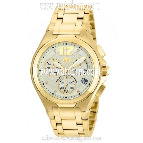 Technomarine Manta Neo Classic Chronograph Gold Dial Men's Watch 215015