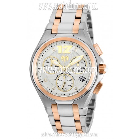 Technomarine Manta Neo Classic Chronograph Silver Dial Men's Watch 215018