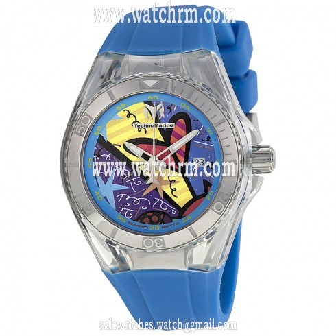 TechnoMarine Romero Britto Multi-Colored Dial Interchangeable Strap Unisex Watch 113041