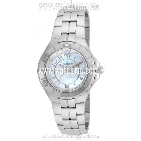 Technomarine Sea Pearl Mother of Pearl Dial Stainless Steel Ladies Watch 715007