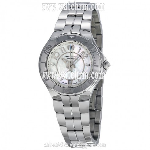 TechnoMarine Sea Pearl White Dial Stainless Steel Ladies Watch Watch 713002