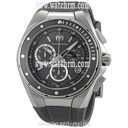 Technomarine Steel Regular Grey Dial Chronograph Unisex Watch 110008