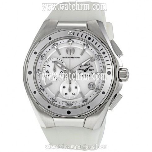 Technomarine Steel Regular Mother of Pearl Dial Chronograph Unisex Watch 110005
