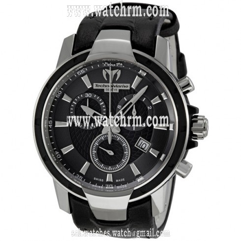 Technomarine UF6 Black Dial Chronograph Ladies Watch 609010