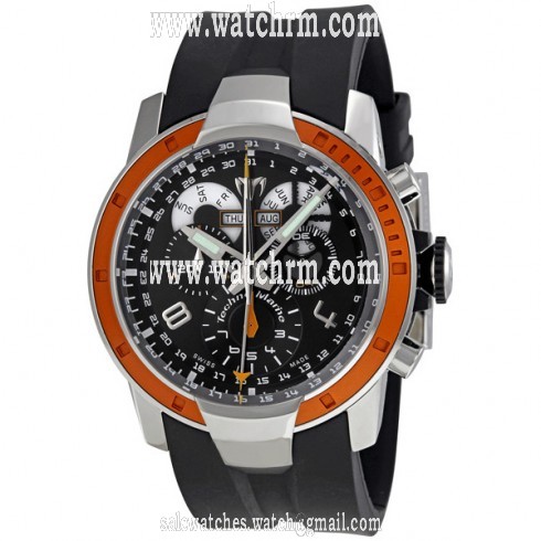 Technomarine UF6 Black Dial Chronograph Men's Watch UFC19