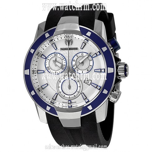 Technomarine UF6 Magnum Chronograph Silver Dial Men's Watch 609023