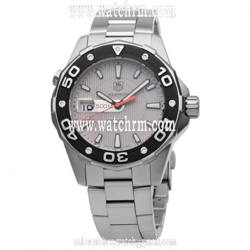 Tag Heuer Aquaracer Silver Dial Steel Men's Watch WAJ1111.BA0871