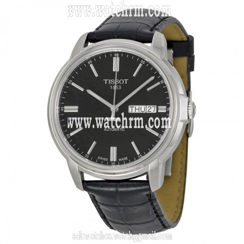 Tissot Automatic III Black Dial Men's Watch T0654301605100