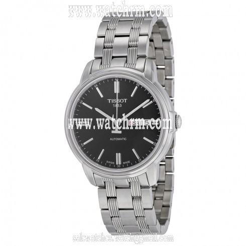 Tissot Automatics III Black Dial Steel Men's Watch T065.430.11.051.00