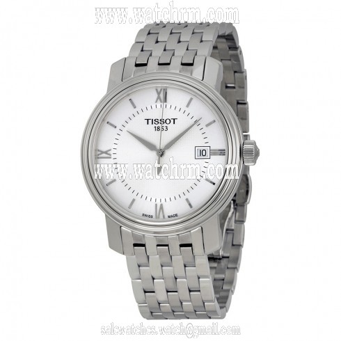 Tissot Bridgeport Silver Dial Stainless Steel Band Men's Watch T097.410.11.038.00