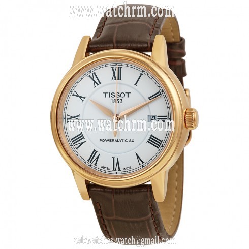Tissot Carson Powermatic Rose Gold PVD Men's Watch T0854073601300