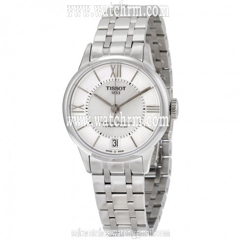 Tissot Chemin Des Tourelles Powermatic 80 Silver and Mother of Pearl Dial Stainless Steel Men's Watch T0992071111800