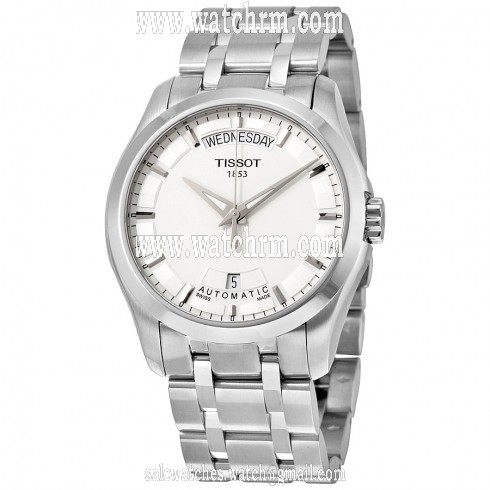 Tissot Couturier Day-Date Silver Dial Men's Watch T035.407.11.031.00
