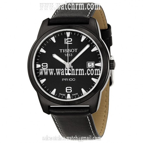 Tissot Espace Montres Black Dial Watch T0494103605700