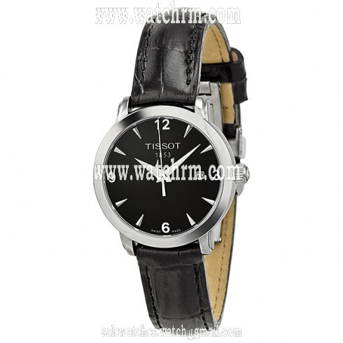 Tissot Everytime Black Dial Ladies Watch T0572101605700