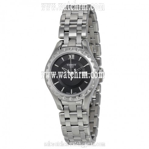 Tissot Lady Black Dial Stainless Steel Ladies Watch T0720101105800