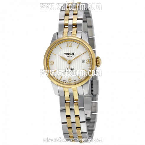 Tissot Le Locle Automatic Silver Dial Two-tone Ladies Watch T41218334