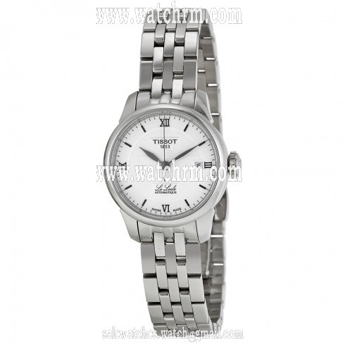 Tissot Le Locle Double Happiness Lady Automatic Grey Dial Stainless Steel Laides  Watch T41.1.183.35