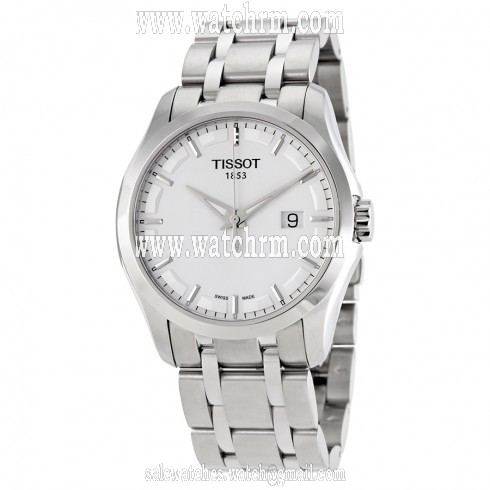 Tissot Men's Couturier Silver Dial Watch T0354101103100