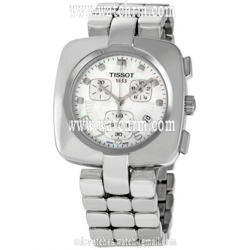 Tissot Odaci-T Mother of Pearl Chronograph Ladies Watch T0203171111700