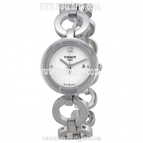 Tissot Pinky White Dial Stainless Steel Ladies Watch T0842101101701