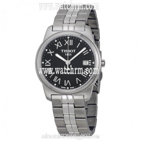 Tissot PR 100 Black Dial Bracelet Men's Watch T0494101105301