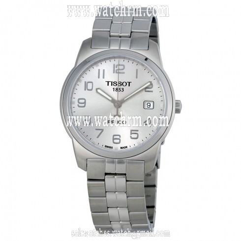 Tissot PR 100 Silver Dial Bracelet Men's Watch T0494101103201