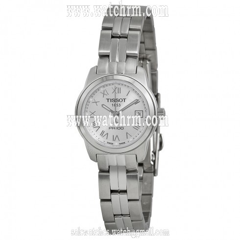 Tissot PR 100 Stainless Steel Ladies Watch T049.210.11.033.00