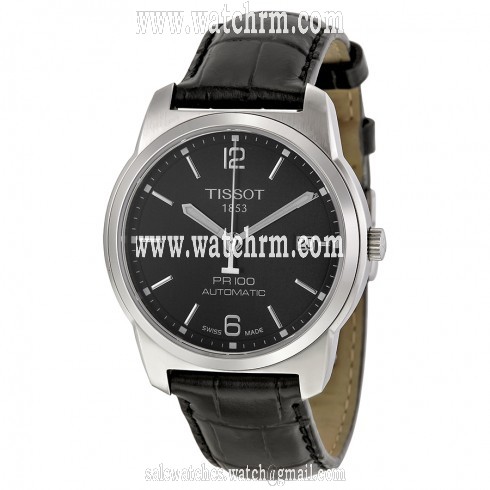 Tissot PR100 Black Dial Automatic Men's Watch T0494071605700