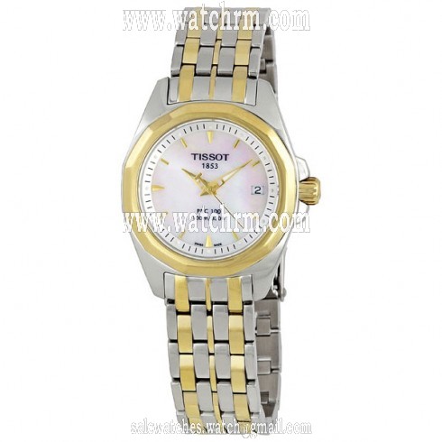 Tissot PRC 100 Mother of Pearl Ladies Watch T0080102211100
