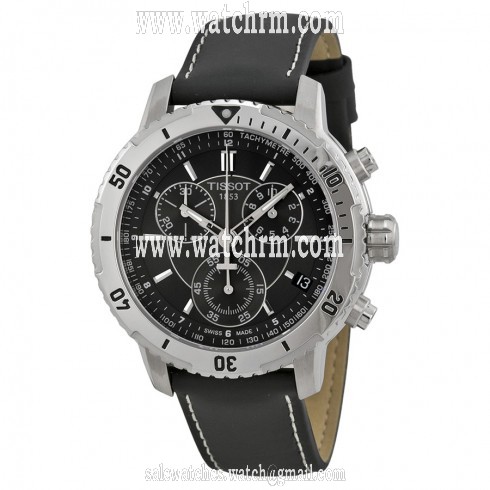 Tissot PRS 200 Chronograph Black Dial Quartz Sport Men's Watch T0674171605100
