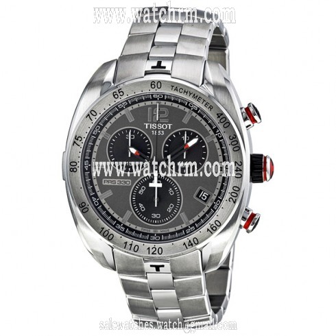 Tissot PRS 330 Chronograph Anthracite Dial Men's Watch T0764171106700