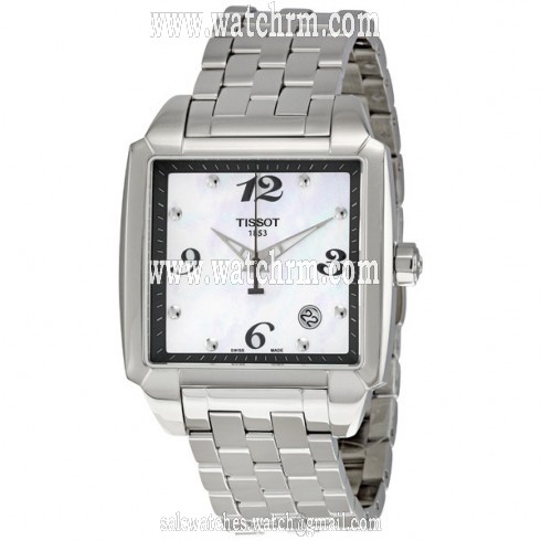Tissot Quadrato Stainless Steel Men's Watch T0055101111700
