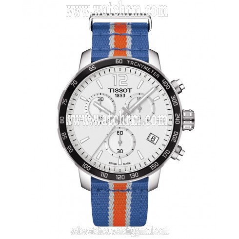 Tissot Quickster Knicks Nba Special Edition Silver Dial Men's Watch T0954171703706