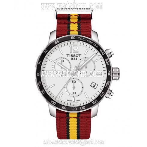 Tissot Quickster Miami Heat NBA Special Edition Silver Dial Men's Watch